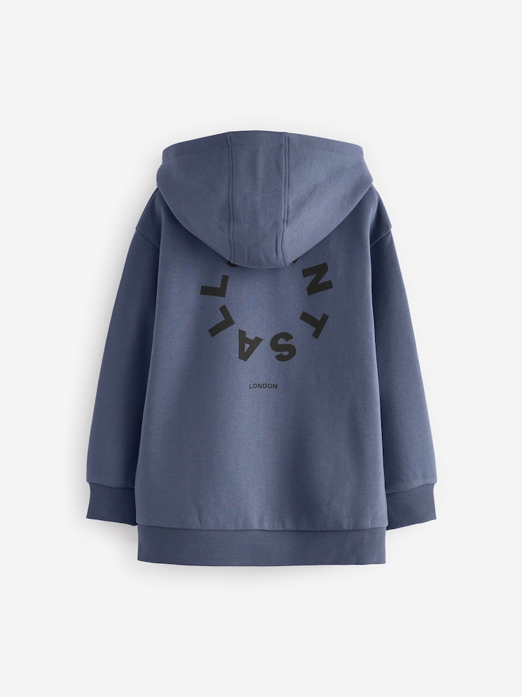 smALLSAINTS Tierra 100% katoenen oversized pulloverhoodie met logo - Image 5 of 6