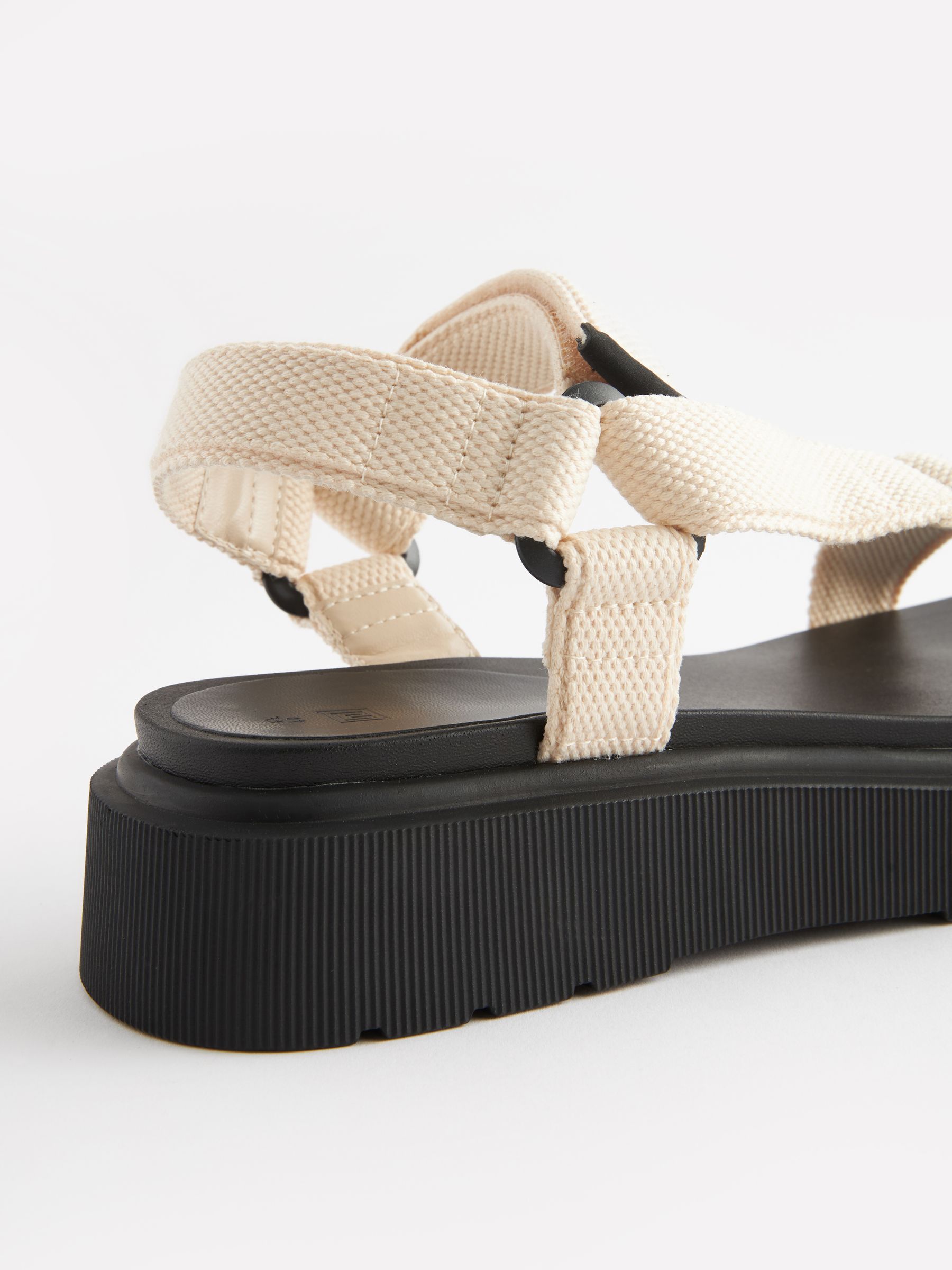 Karli/PF 125 | Black Metallic Leather Platform Sandals