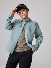 smALLSAINTS Spotter Shacket and T-Shirt Boys Set - صورة 1 من 13