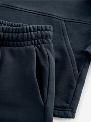 smALLSAINTS Washed Black Boys Ramskull 100% Cotton Hoodie and Jogger Set - Image 13 of 15