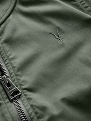 smALLSAINTS Khaki Green Bassett Boys Bomber Jacket - Image 10 of 11