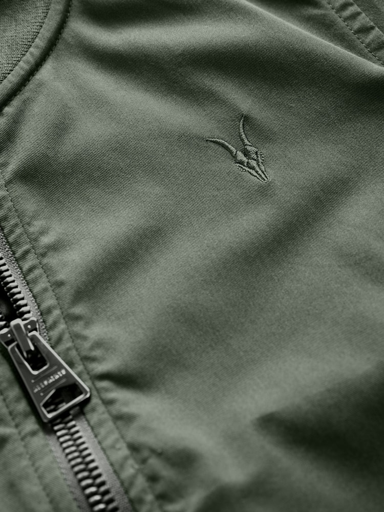 smALLSAINTS Khaki Green Bassett Boys Bomber Jacket - Image 10 of 11