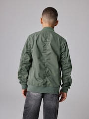 smALLSAINTS Khaki Green Bassett Boys Bomber Jacket - Image 3 of 11