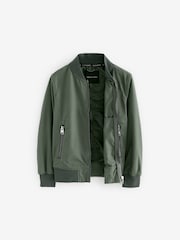 smALLSAINTS Khaki Green Bassett Boys Bomber Jacket - Image 9 of 11