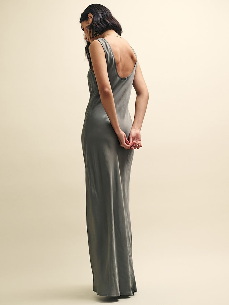 Nobody's Child Grey Georgiana Mini Dress - Image 2 of 4