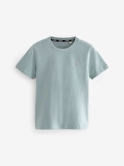 smALLSAINTS Green Boys Brace Crew 100% Cotton T-Shirts 3 Pack - Image 2 of 7