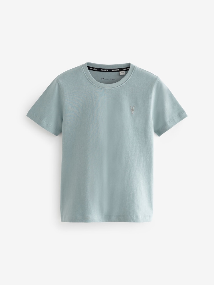 smALLSAINTS Green Boys Brace Crew 100% Cotton T-Shirts 3 Pack - Image 2 of 7
