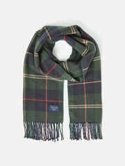Joules Langtree Green & Navy Scarf - Image 3 of 5