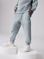 smALLSAINTS Pale Blue Underground Straight Cuffed 100% Cotton Joggers - Image 1 of 11