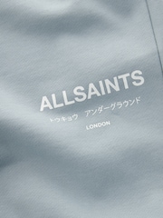smALLSAINTS Pale Blue Underground Straight Cuffed 100% Cotton Joggers - Image 10 of 11