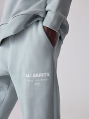 smALLSAINTS Pale Blue Underground Straight Cuffed 100% Cotton Joggers - Image 4 of 11