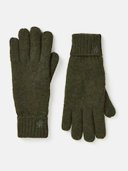 Joules Berwick Green Thinsulate Lined Gloves - Image 1 of 4