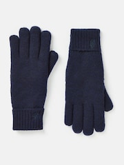 Joules Berwick Navy Thinsulate Lined Gloves - Image 1 of 3