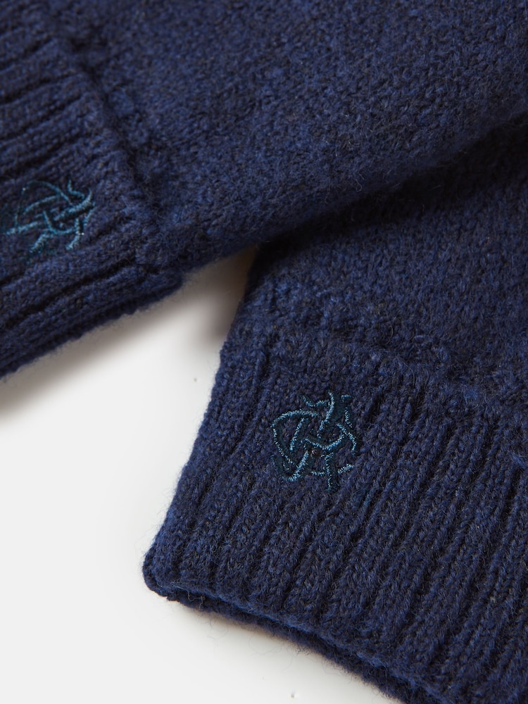 Joules Berwick Navy Thinsulate Lined Gloves - Image 3 of 3
