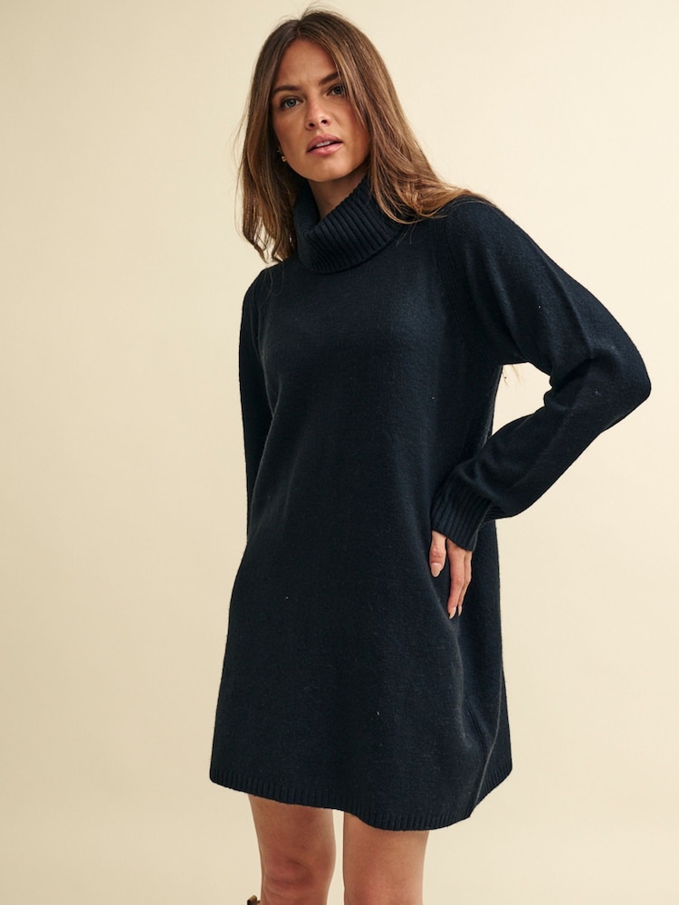 Nobodys Child Vienna Mini Dress In Blue Metallic Puff - Image 1 of 1 Nobodys Child Vienna Mini Dress In Blue Metallic Puff - Image 1 of 1