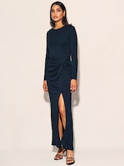 Nobodys Child Lenka Black Maxi Dress - Image 2 of 5