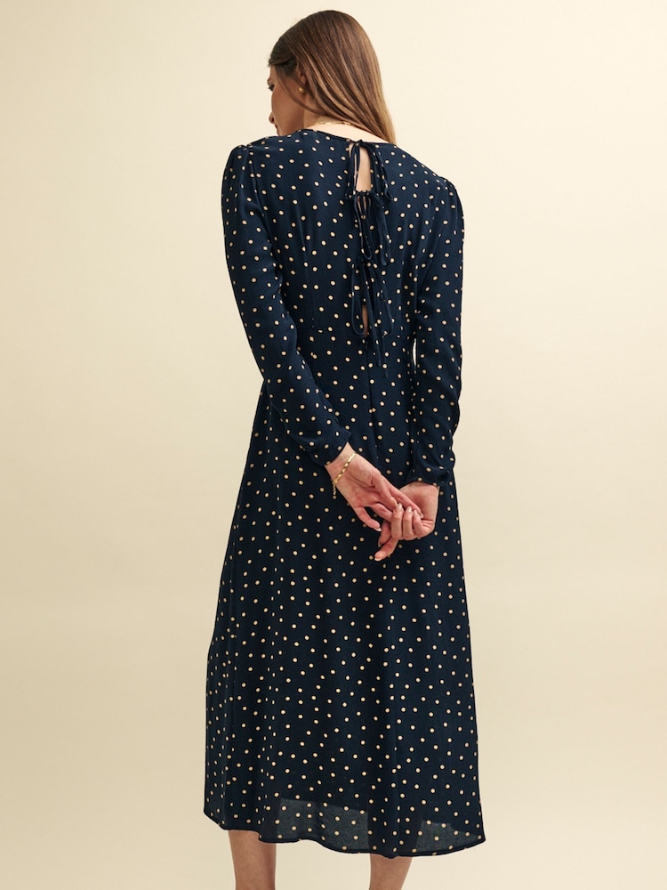 Nobodys Child Sienna Midi Black Dress - Image 2 of 4 Nobodys Child Sienna Midi Black Dress - Image 2 of 4