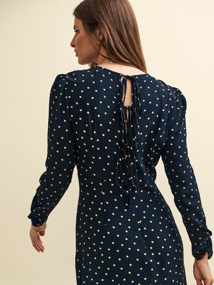 Nobodys Child Sienna Midi Black Dress - Image 4 of 4
