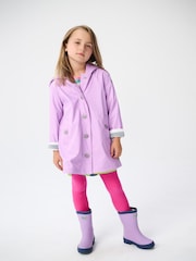 Hatley Purple Matte Waterproof Rain Boots - Image 1 of 6