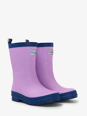 Hatley Purple Matte Waterproof Rain Boots - Image 2 of 6