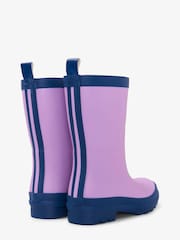 Hatley Purple Matte Waterproof Rain Boots - Image 3 of 6