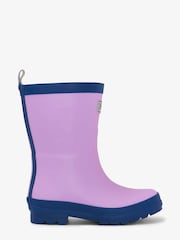 Hatley Purple Matte Waterproof Rain Boots - Image 4 of 6