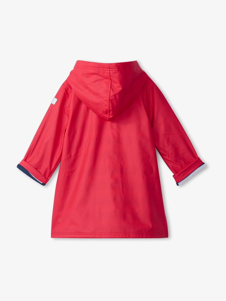 Rouge - Hatley Veste anti-éclaboussures imperméable - Image 3 of 6