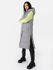 Lovedrobe Longline Gilet with Hood - Image 3 of 5