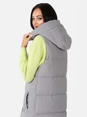 Lovedrobe Longline Gilet with Hood - Image 4 of 5
