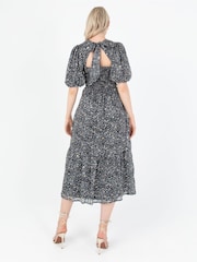 Lovedrobe Animal Print Wrap Front Midaxi Dress - Image 2 of 5