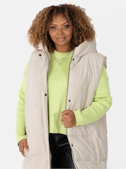 Lovedrobe Longline Gilet with Hood - Image 5 of 5