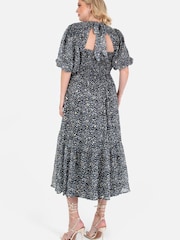 Lovedrobe Animal Print Wrap Front Midaxi Dress - Image 2 of 6