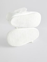 White Bow Occasion Baby Shoes (0-18mths) - Image 8 of 8