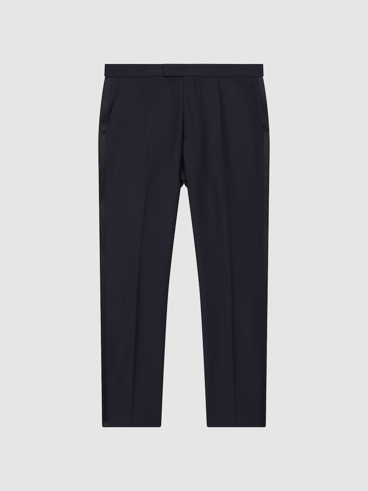 Oscar Jacobson Slim Fit Wool Blend Trousers - Imagen 2 de 6 Oscar Jacobson Slim Fit Wool Blend Trousers - Imagen 2 de 6