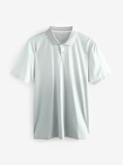 Grey Active Print Golf Polo Shirt - Image 7 of 9