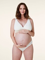 Bravado Cream Ballet Sustainable Full Cup Nursing & Maternity Bralette - Image 1 of 5