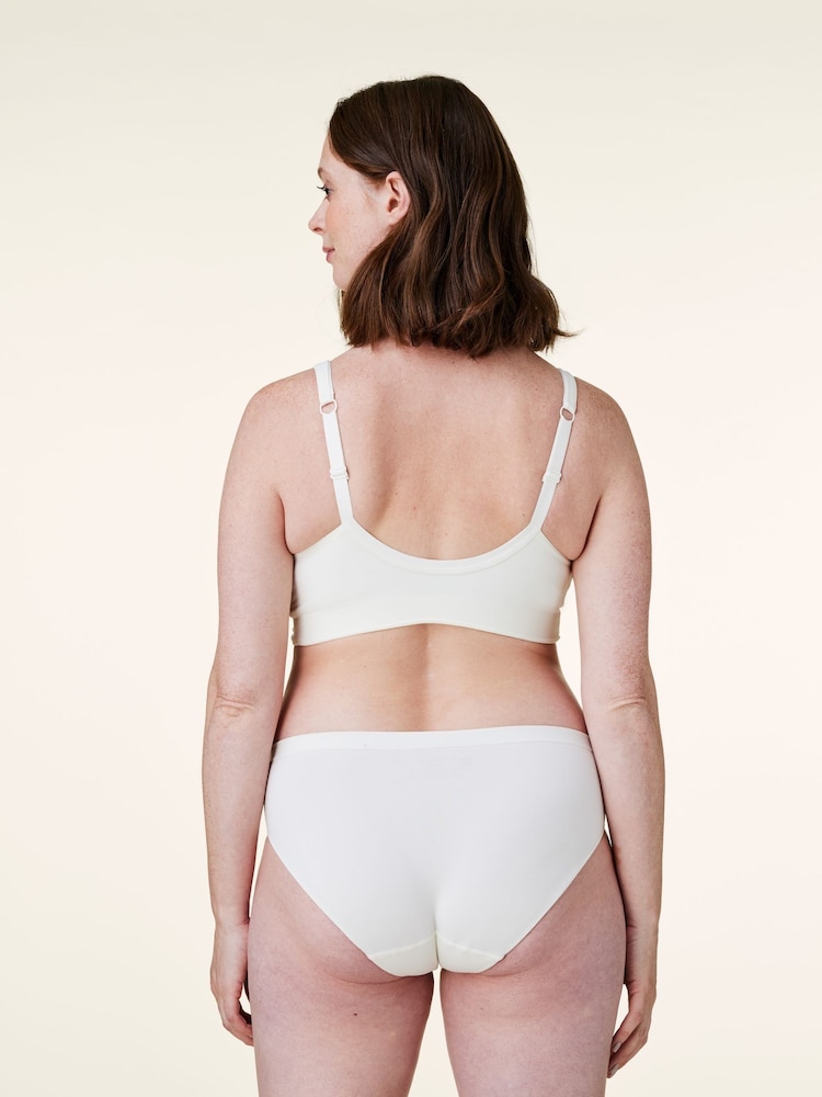 Bravado Cream Ballet Sustainable Full Cup Nursing & Maternity Bralette - Image 2 of 5