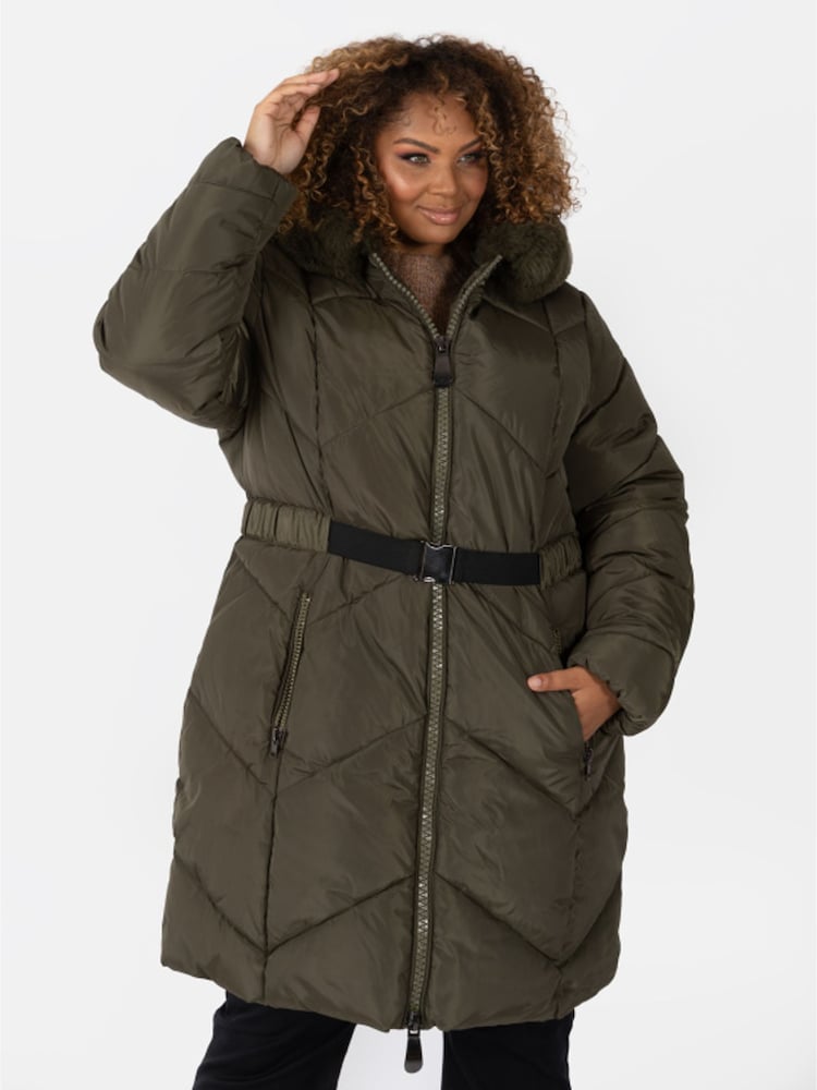 Chevron Padded Coat - Image 1 of 6