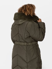 Chevron Padded Coat - Image 2 of 6