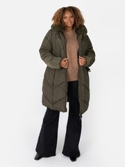 Chevron Padded Coat - Image 3 of 6
