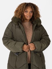 Chevron Padded Coat - Image 6 of 6