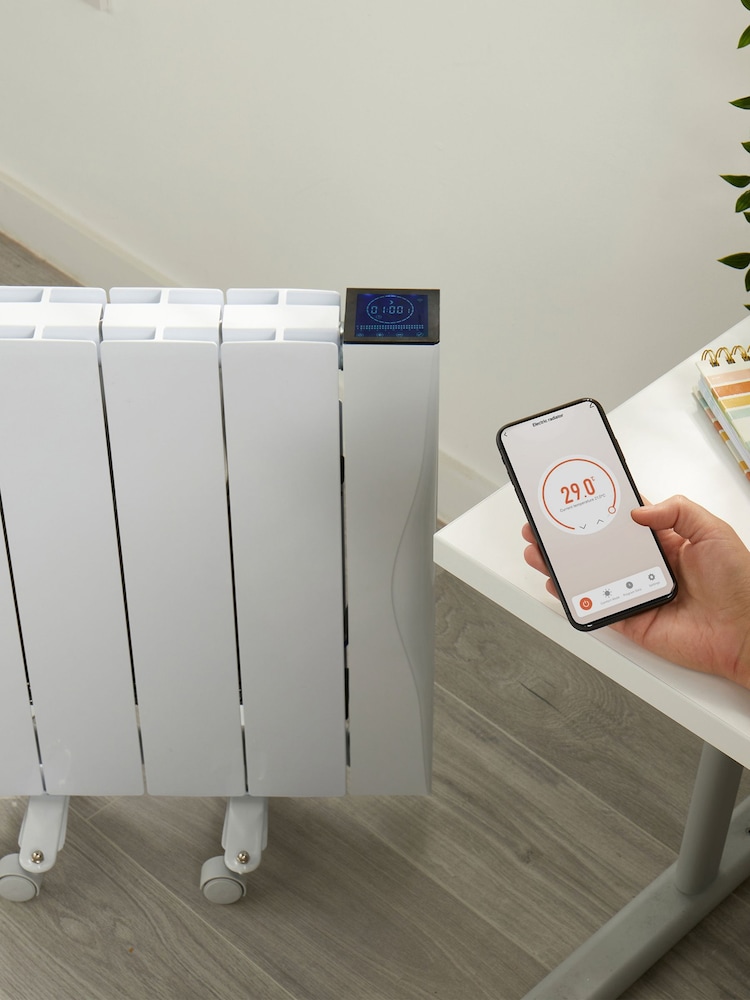 Beldray White Smart Ceramic Core Premium Radiator 1500W - Image 2 of 5