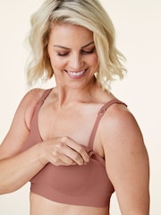 Bravado Pink Sustainable Body Silk Seamless Nursing Bra - Image 3 of 5