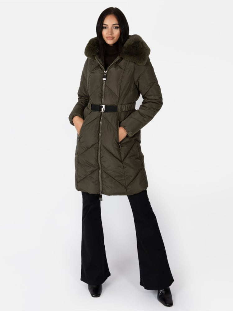Chevron Padded Coat - Image 1 of 6