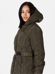 Chevron Padded Coat - Image 4 of 6
