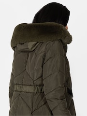 Chevron Padded Coat - Image 5 of 6