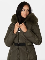 Chevron Padded Coat - Image 6 of 6