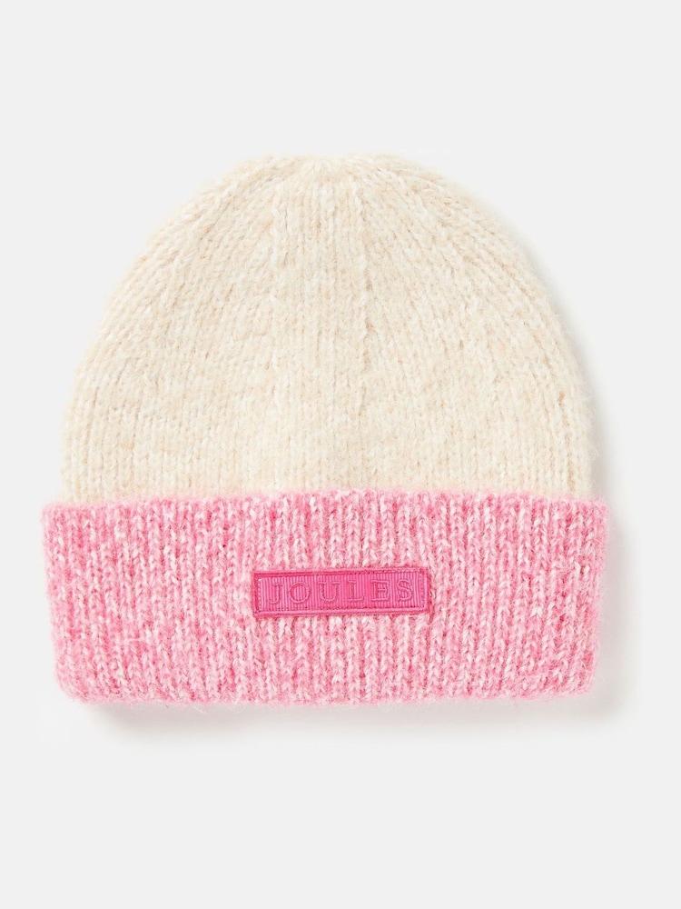 Joules Girls' Wanderer Knitted Beanie Hat - Imagen 1 de 3