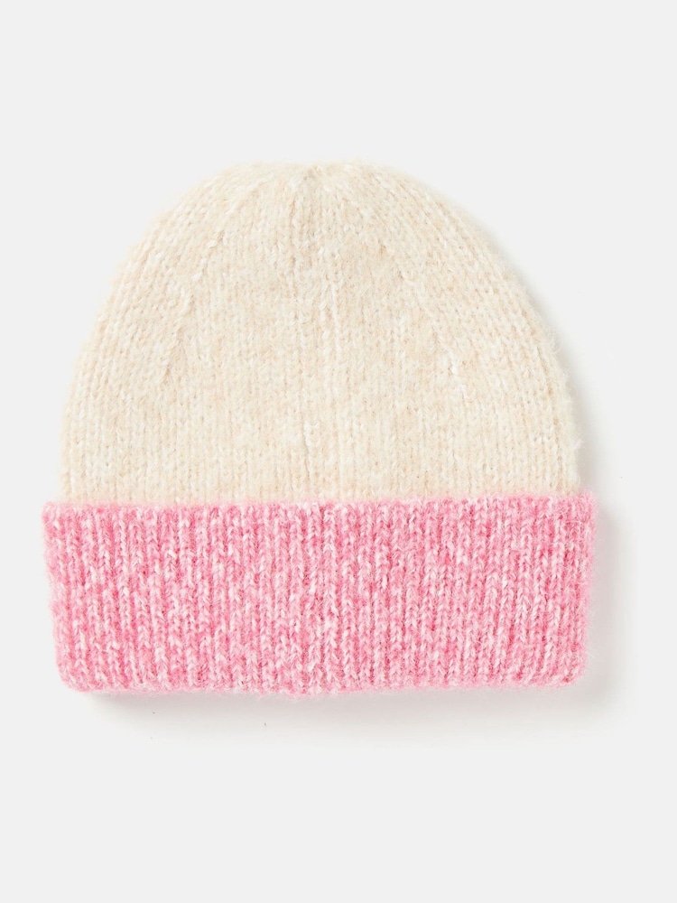 Joules Girls' Wanderer Knitted Beanie Hat - Imagen 2 de 3