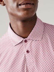 Pink Active Print Golf Polo Shirt - Image 1 of 8